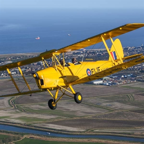 Tiger Moth Great Yarmouth - Coastal View Tiger Moth Great Yarmouth - Coastal View